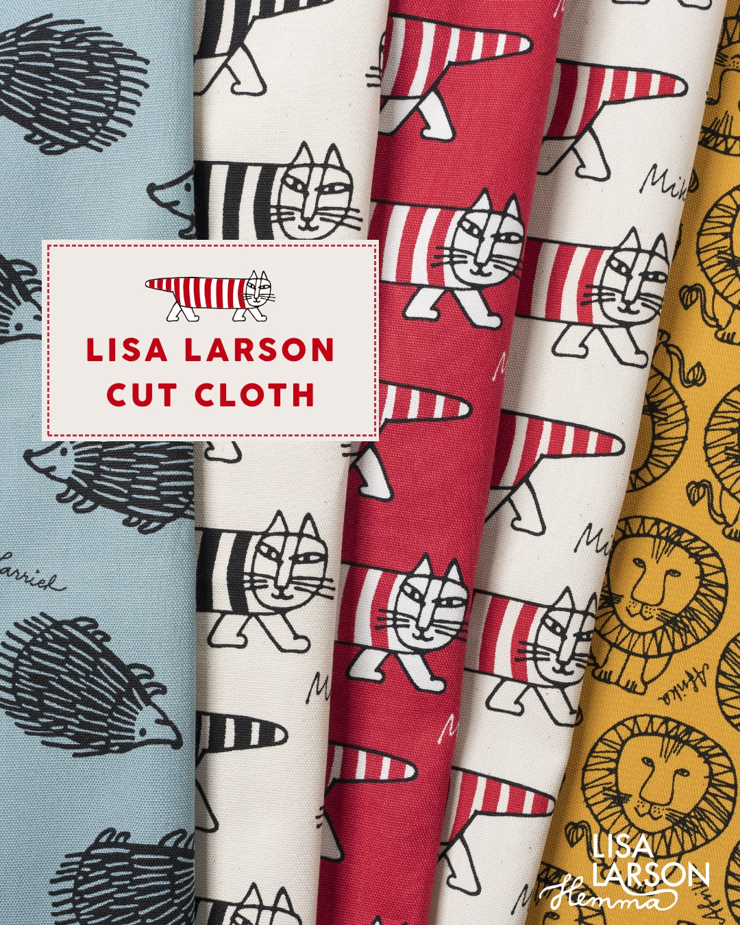 待望の復刻！リサ・ラーソンのカットクロスが帰ってきました！
