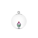 Pink cupcake Christmas ball