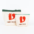 Embroidered pouch