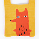 Knit mini tote
