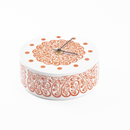 Red flower clock
