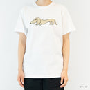 Tシャツ(ダックスフント・ホワイト)