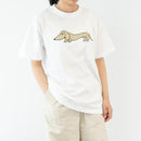 Tシャツ(ダックスフント・ホワイト)