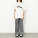 T -shirt (crocodile white)