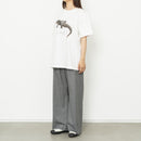 T -shirt (crocodile white)