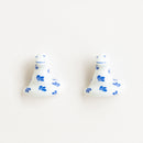 A set of 2 chopstick rests (snake from here)