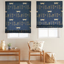 窗簾(Mikey Flower Navy)