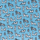 Printed and wet (Kisser Caverit / Light Blue)