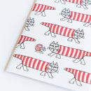 A5 Snow -bleed notebook (Mikey)