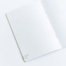 A5 Snow -bleed notebook (Mikey)