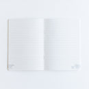 A5 Snow -bleed notebook (Mikey)
