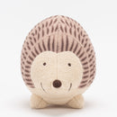 A horned mouse being hugged