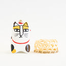 リサ・ラーソンの猫張り子(三毛猫)
