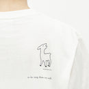 Tシャツ(ブルッキーと彼女の子羊2・バニラホワイト)