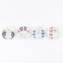 Set of 4 bean dishes (Leaves Series sketches cat)