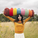 Bolster cushion of caterpillar