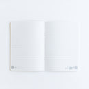 A5 Snow -bleed notebook (hedgehog 3 brothers)