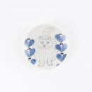 Set of 4 bean dishes (Leaves Series sketches cat)