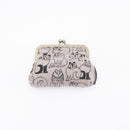 Gamaguchi pouch (sketch cats)