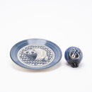 Shinjuta Tanuki套裝(Shigaraki Blue和Mashiko Ware)