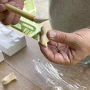 A set of 2 chopstick rests (snake from here)