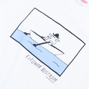 T -shirt (Boat Dog / Vanilla White)