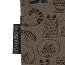 Mini tote bag (sketch cats)