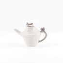 Dog's parent and child pot (gray patchchi) No.2