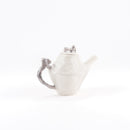 Dog's parent and child pot (gray patchchi) No.2