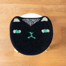 チェアパッド(モノクロのネコ)