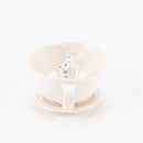 CAT COFFEE CUP (Coffee Cup / Blue Stripe) No.9