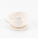 CAT COFFEE CUP (Coffee Cup / Blue Stripe) No.9