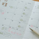 【通常号】リンネル 2026年1月号 マイキーと仲間たちが大集合 木製スタンプ