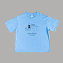 T-shirt (Me and my Captain No. 3, Sax Blue)