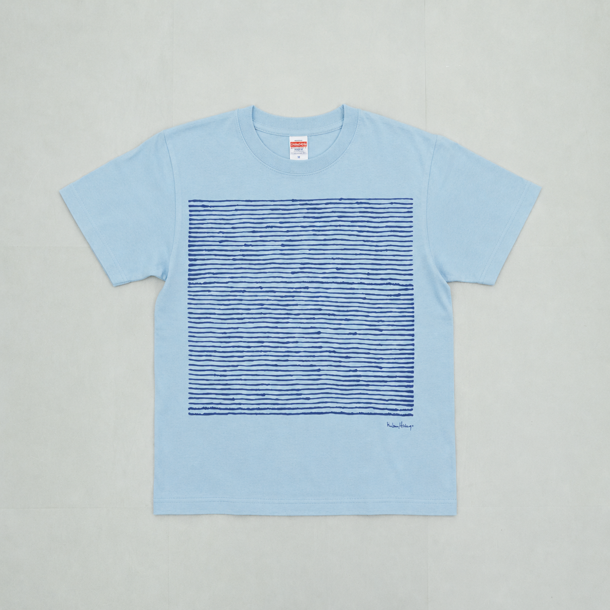 Tシャツ（波・ライトブルー）