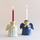 Candle Holder Angel (Blue) No.28