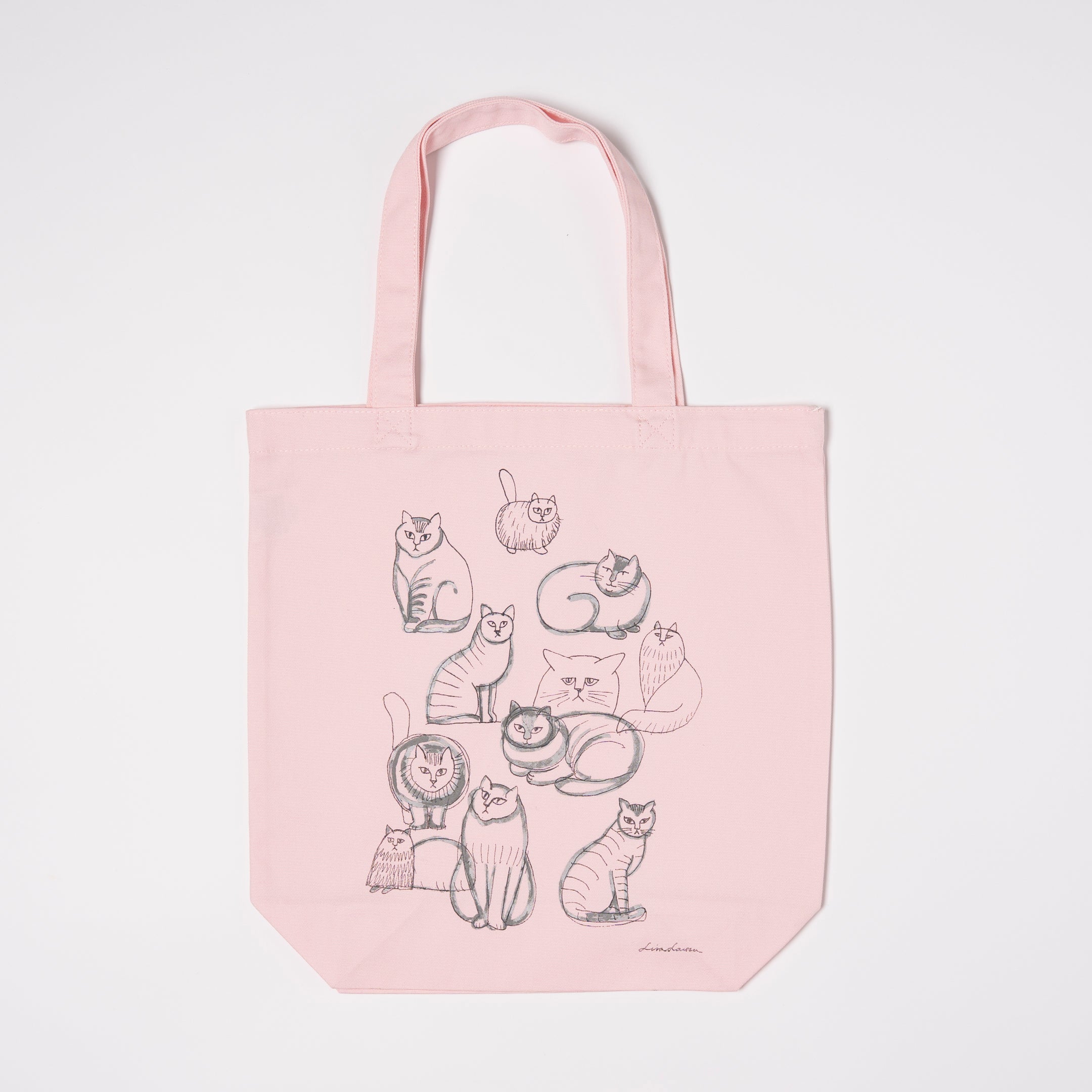 トートバッグ（Found Cats Series・ピンク）