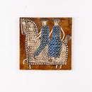 UNIK RYTTARE (horse riding ceramic plate / tea)
