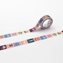 Masking tape (15mm, Flower)