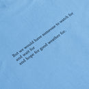 T-shirt (Me and my Captain No. 3, Sax Blue)