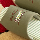 Slippers (stripe microkey L)
