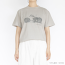 T -shirt (hedgehog light gray)