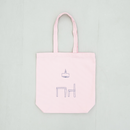 Tote bag (I am here / pink)