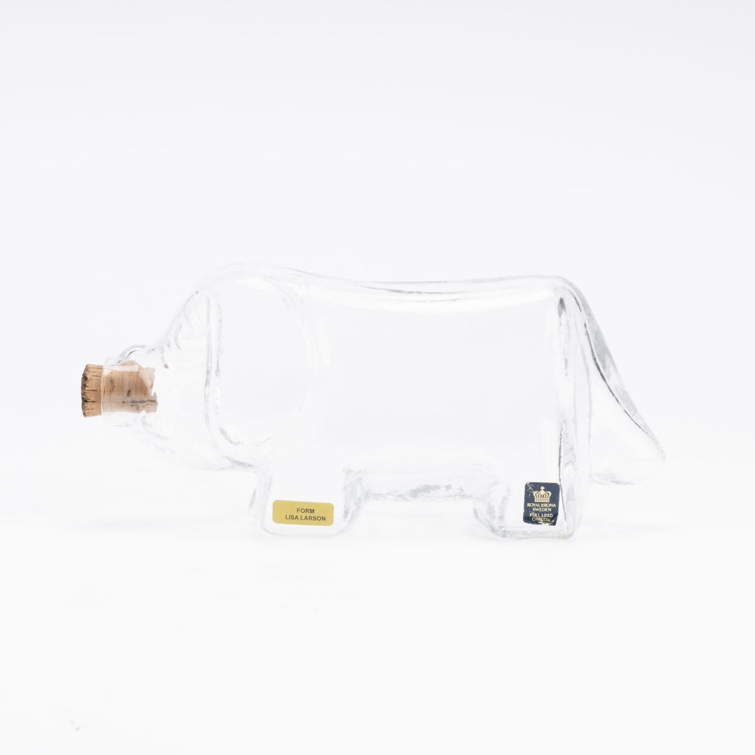 ROYAL KRONA Glass Dog