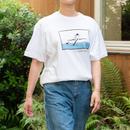 T -shirt (Boat Dog / Vanilla White)