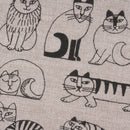 タオル(スケッチねこたち・ガーゼ)