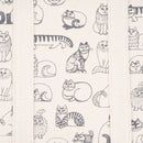 Tote bag L (sketch cats)