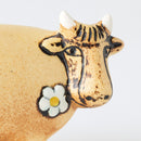 スウェーデンのお花のうし