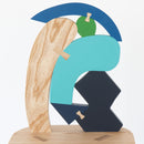 A chair of "thoughts". No.2 (blue)