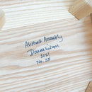 A chair of "thoughts". No.1